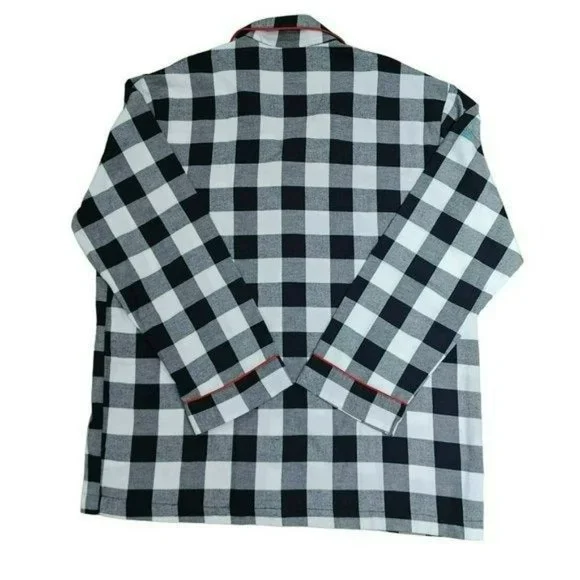 XL Mens Fall Tartan Plaid Flannel Pajama Set - Picture 6 of 12